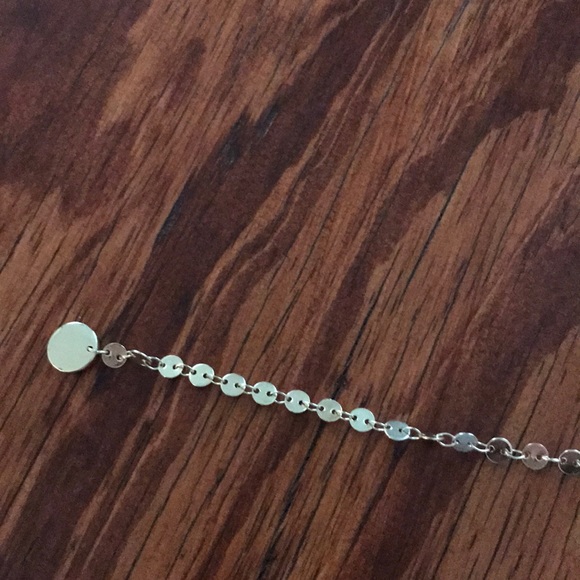 Gold dangle necklace - Picture 6 of 8